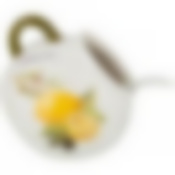 Солонка с ложкой Лемон три 9,5*9,5 см. высота=10 см. / 170 мл. 