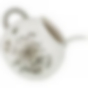 Солонка с ложкой Вдохновение 9,5*9,5 см. высота=10 см. / 170 мл. 