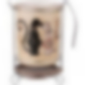 Подставка под кухонные приборы Парижские коты 10,5*10,5*16 см 