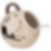 Солонка с ложкой Парижские коты 9,5*9,5 см. высота=10 см. / 170 мл. 