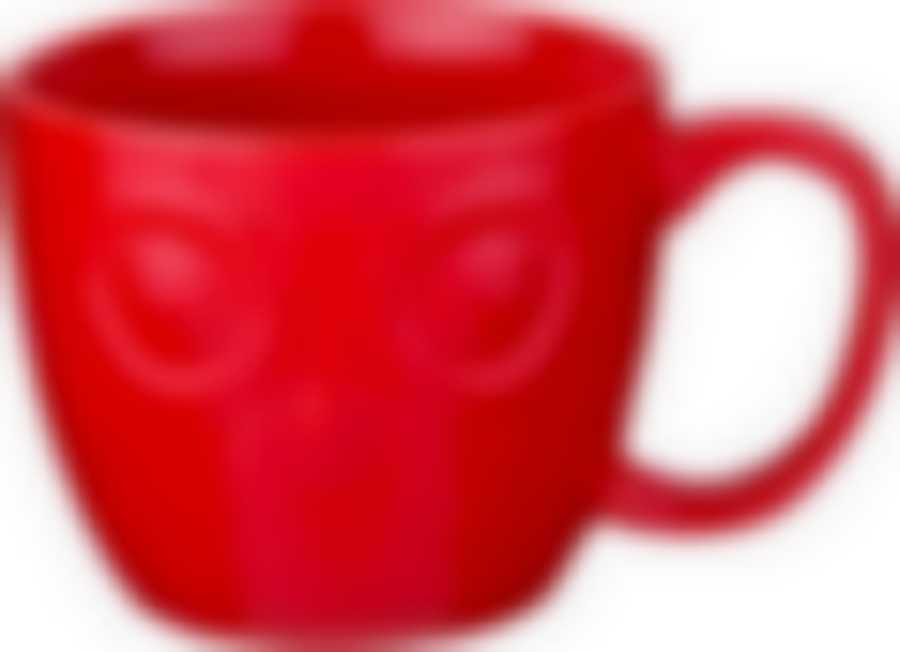 Кружка 600 мл. красная 