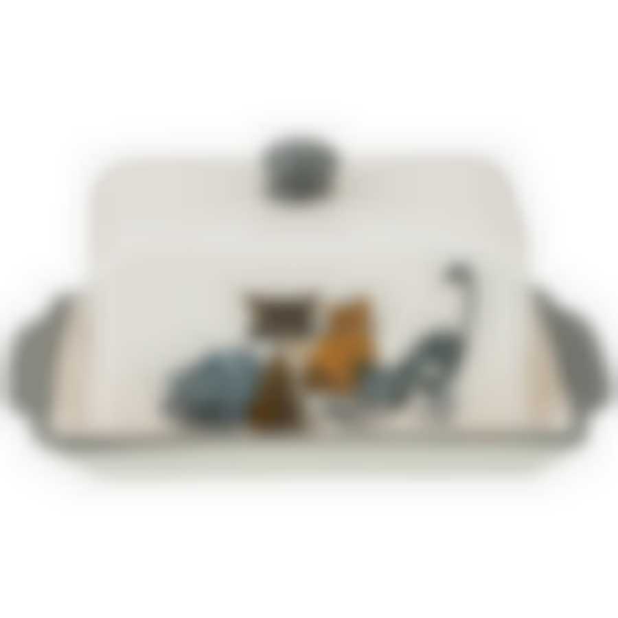 Масленка коллекция Озорные коты 18*11*10.5 см 