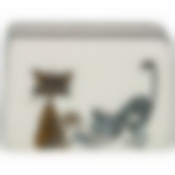 Подставка под губку коллекция Озорные коты 12*5*9 см 