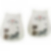 Набор из 2-х подставок под зубочистки коллекция Озорные коты 5*5*6 см 