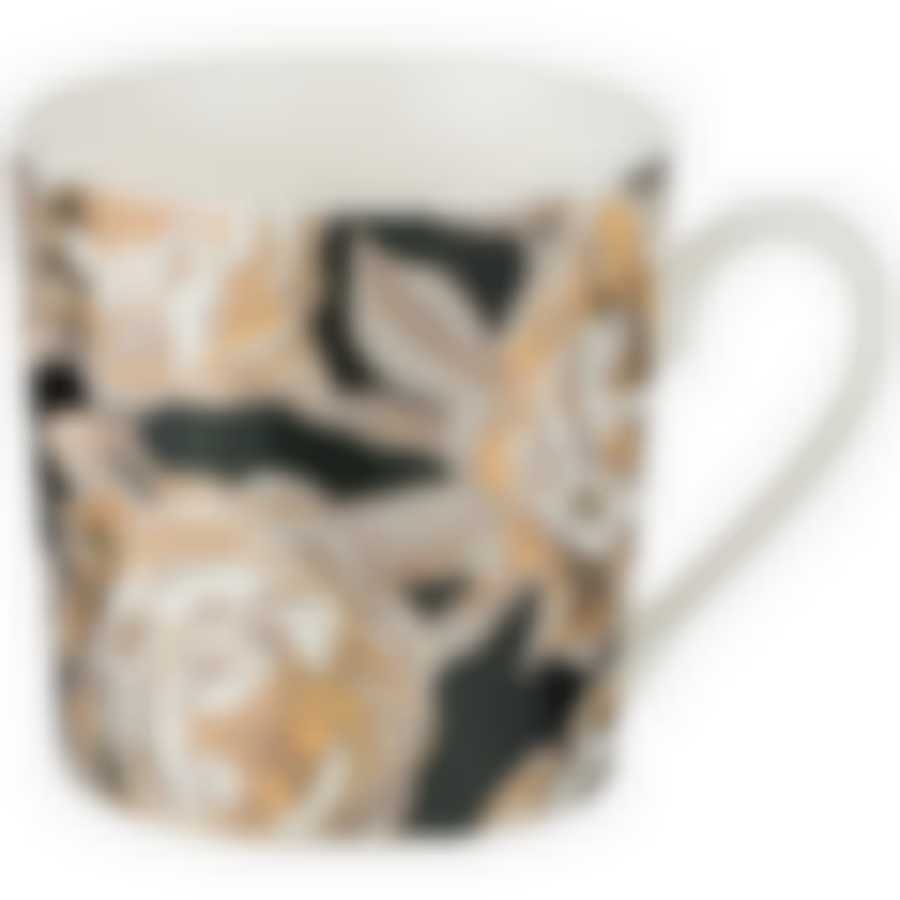 Кружка Golden rose 400мл, черная 