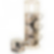 Набор кружек Golden rose 4 шт. на металл.подставке 360мл, черный 