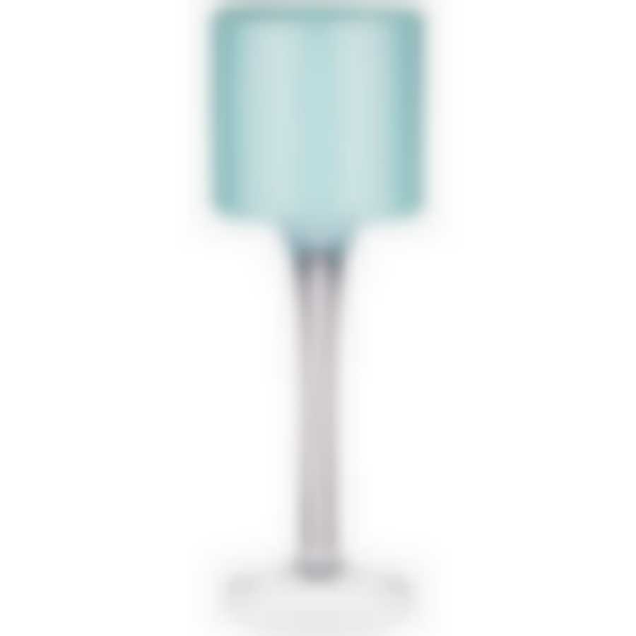 Подсвечник на ножке Stelo acqua высота 35см диаметр 12см