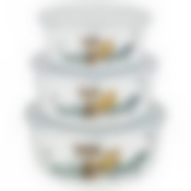 Набор мисок agness эмалированных с пластик.крышками, 6пр. 0,7/1,1/1,6л, диа.14/16/18см