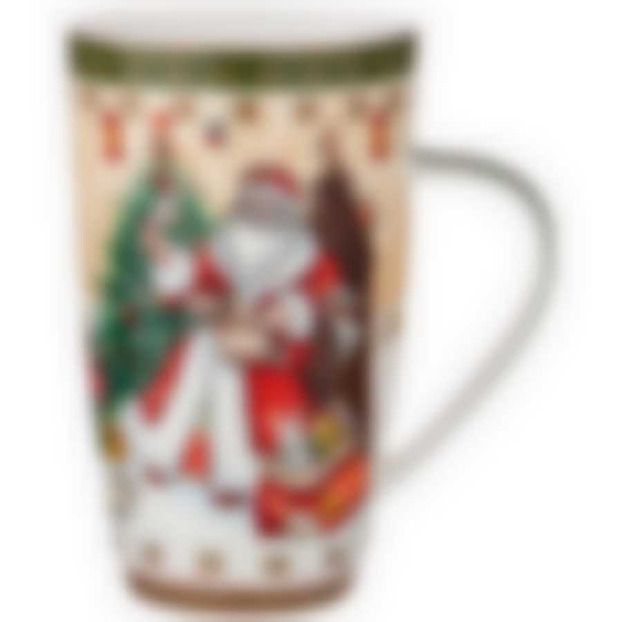 Кружка lefard Дед мороз и снегурочка 600мл 