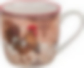 Кружка Петух 300 мл.высота=8 см.