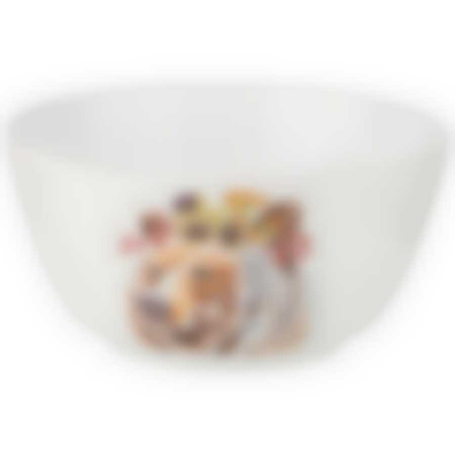 Салатник Лесная сказка медведь, 15*7,5 см 750 мл 