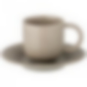 Кофейный набор на 1пер. 2пр. Majesty 90мл серый 