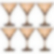 Набор 6 бокалов для мартини 190 мл Медовый весенний 