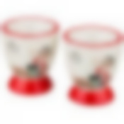 Набор подставок под яйцо из 2 шт.коллекция Bellissimo 5,6*5,6*6,6 см