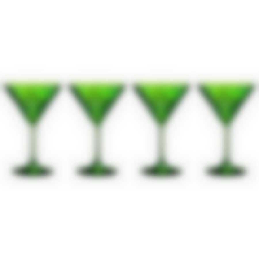 Набор фужеров из 4 шт. Timeless малахит 230 мл