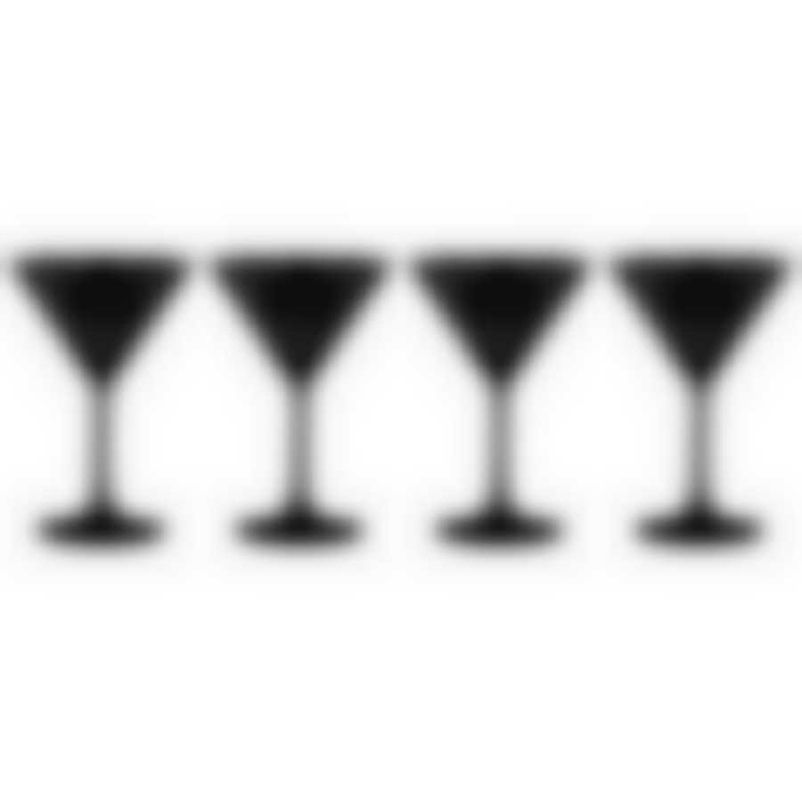 Набор фужеров из 4 шт. Timeless черный оникс 230 мл