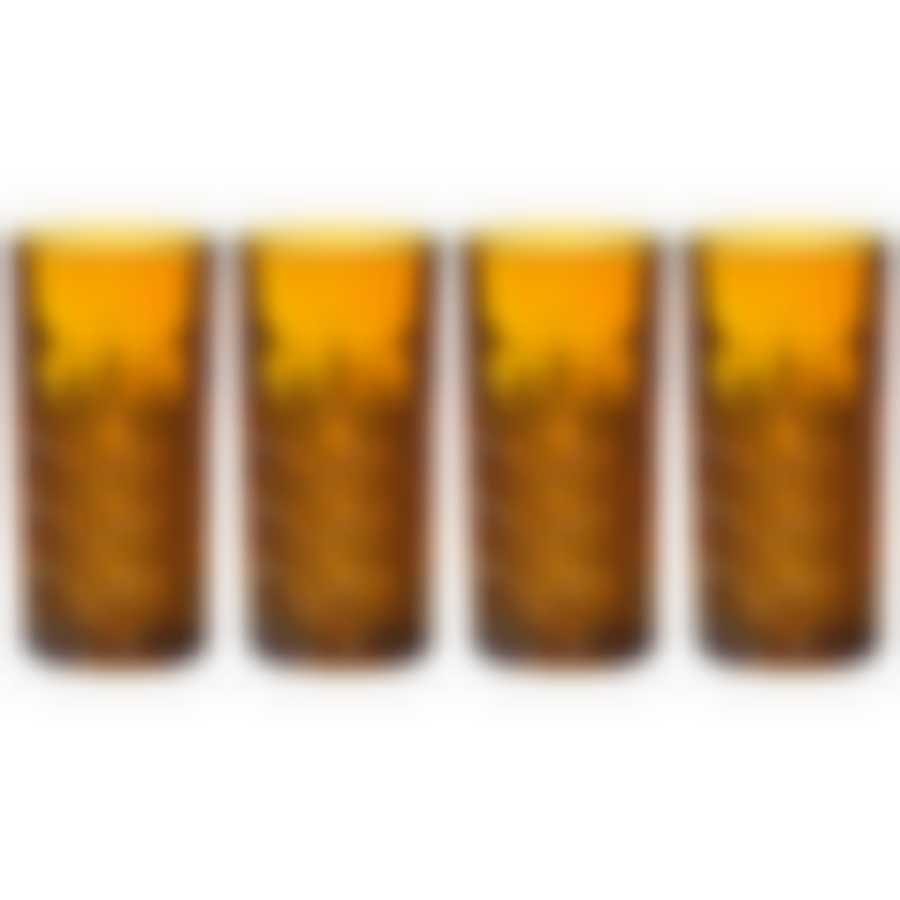 Набор стаканов из 4 шт. Timeless мед 450 мл