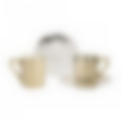 Кофейный набор Horse на 2пер. 4пр. 90мл, золотой 