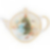 Подставка для чайного пакетика Снегурочка 