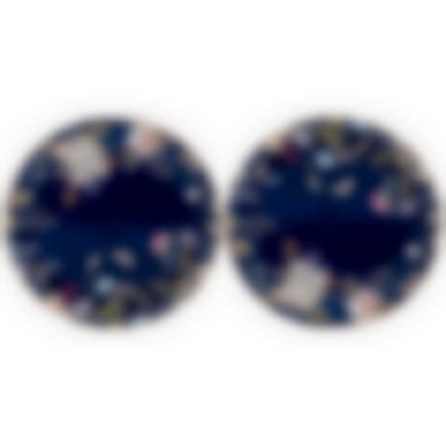 Набор подстановочных тарелок Кобальт , 2 шт., диаметр 25 см.