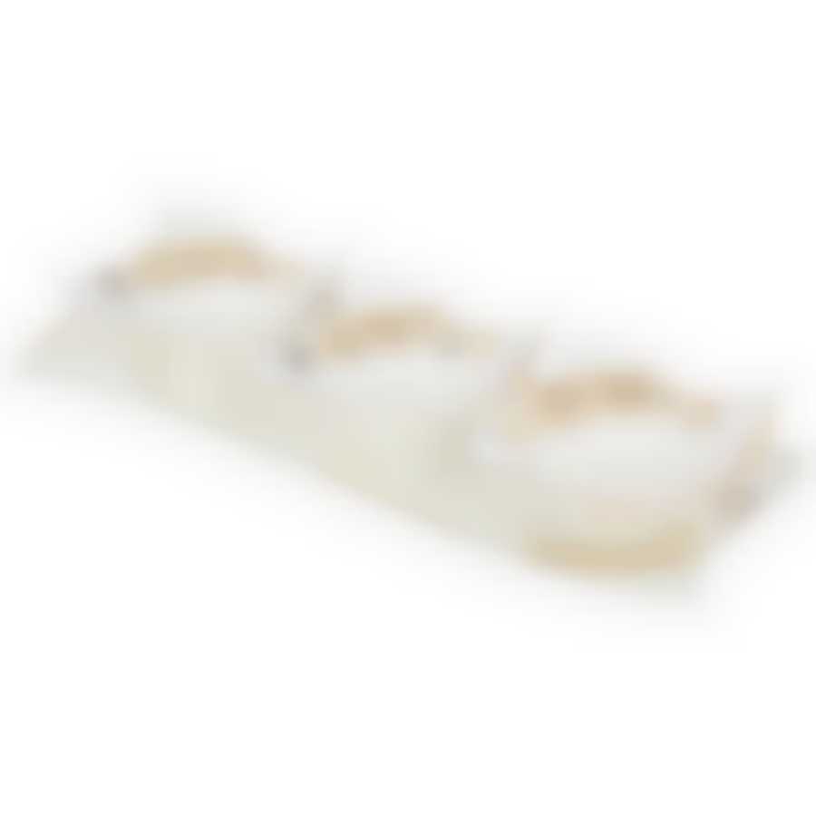 Набор розеток из 3 шт. на подстановочном блюде 