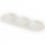 Набор розеток из 3 шт. на подстановочном блюде 