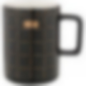 Кружка Кофемания 430 мл, черная 