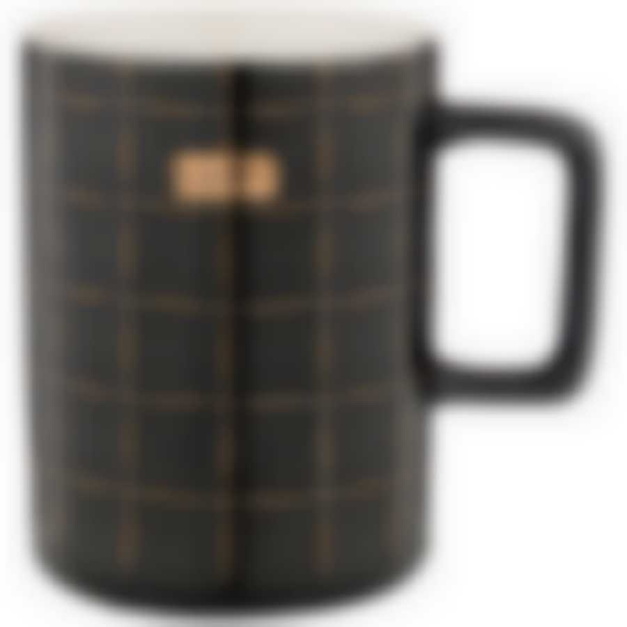 Кружка Кофемания 430 мл, черная 