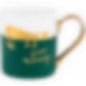 Кружка lefard Break time 370мл доброе утро зеленая 