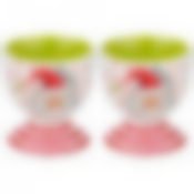 Набор подставок под яйцо из 2 шт. Веселого нового года 5,5*6 см