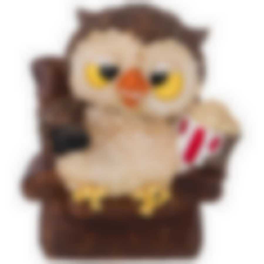 Копилка Совята итри 11*11 см. высота=12 см. 