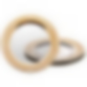 Набор 6 тарелок обеденных, 25 см Полоса версаль без упак