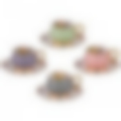 Кофейный набор на 4 персоны 8 пр. lefard Времена года 95 мл микс 