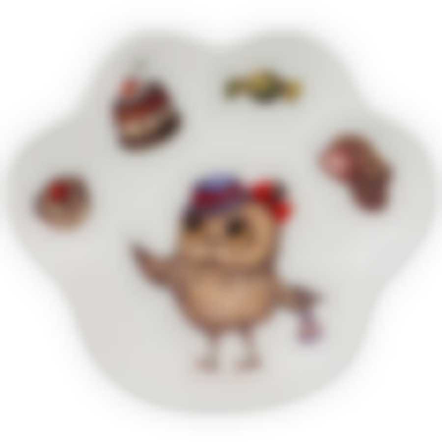 Подставка под чайный пакетик Совушки 8*7*2см 