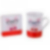 Кружка+мдф подставка новый год 300 мл. 