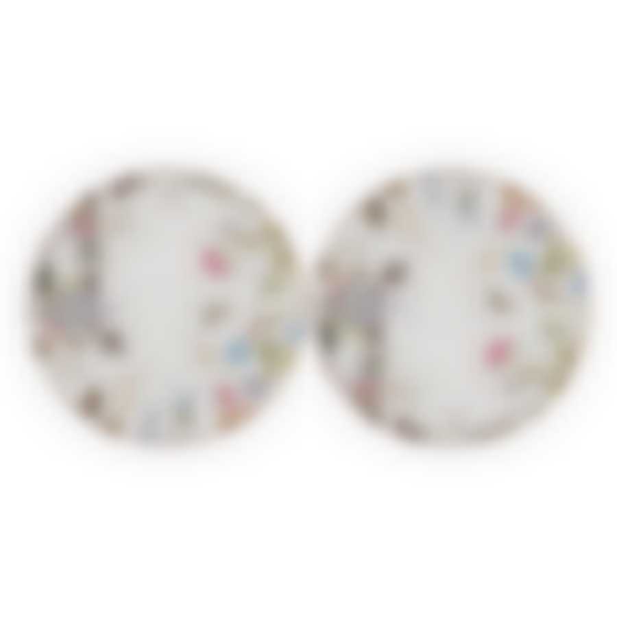 Набор десертных тарелок Belle , 2 шт., диаметр 21 см.