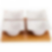 Набор из 4 салатников на дерев.подставке lefard Fantasy 11,5 см 