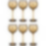 Набор фужеров из 6 шт Золотой арабески 280 мл