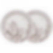 Набор из 2 тарелок закусочных lefard White flower 23 см серый 