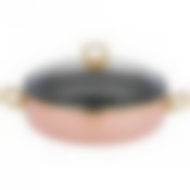 Сотейник agness эмалированный со стекл. крышкой и антипригар. Мраморным покрытием, 28см / 4,5л