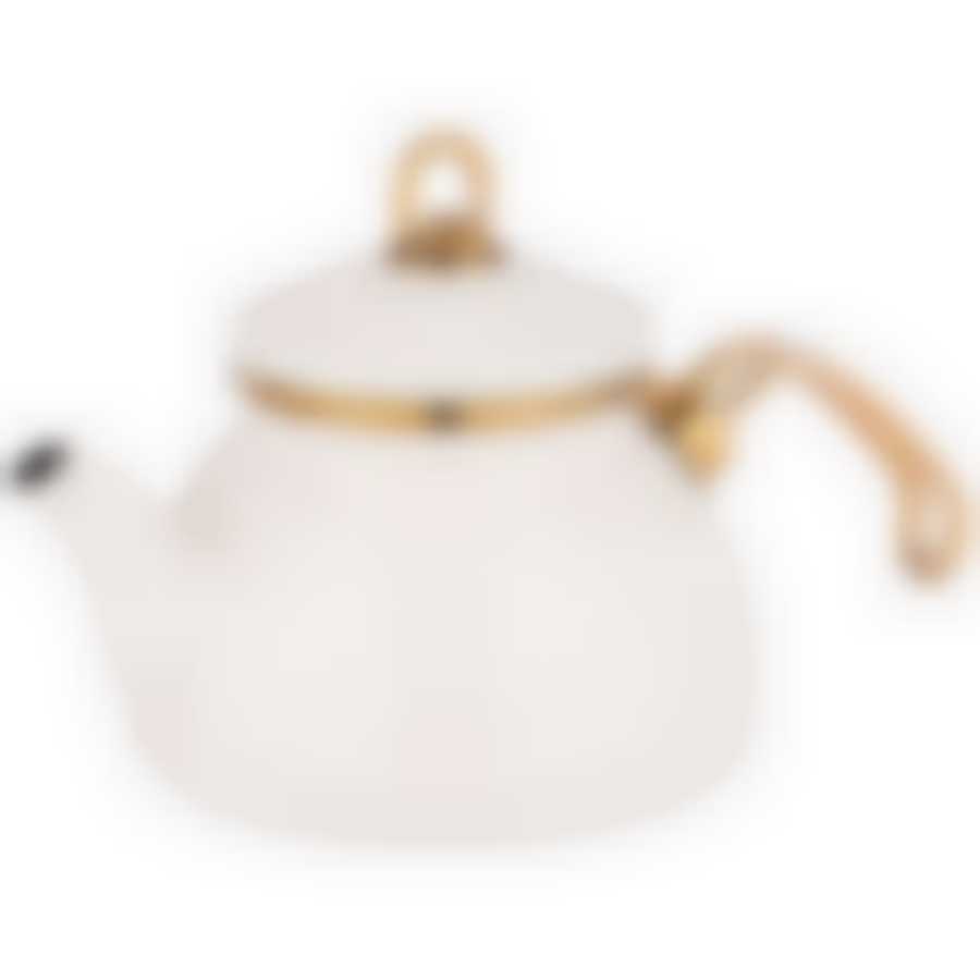 Чайник agness эмалированный, серия deluxe, 1,1л, подходит для индукции