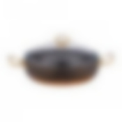 Сотейник agness с антипригар. покрытием granite, серия mercury, 26*7 см, 3,2л, pfoa free