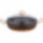 Сотейник agness с антипригар. покрытием granite, серия mercury, 28*7,5см, 4,0л, pfoa free