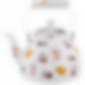 Чайник agness эмалированный, серия весёлые друзья, 4 л