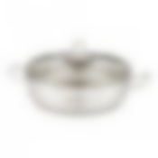 Сотейник agness professional 26x06 3,2 л. высококачественная нерж сталь 18/10 индукционное дно