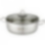 Сотейник agness professional 30x10 7 л.высококачественная нерж сталь 18/10 индукционное дно