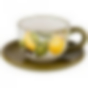 Чайный набор на 1 персону Лемон три 15*15 см. высота=7 см. / 220 мл. 