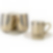 Чайный набор Horse на 4пер. 8пр. 220мл, золотой 