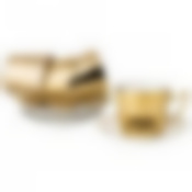 Чайный набор Tiger на 4пер. 8пр. 220мл, золотой 