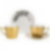 Чайный набор Leopard на 2пер. 4пр. 220мл, золотой 